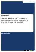 Vor- und Nachteile von Open-Source ERP-Systemen au