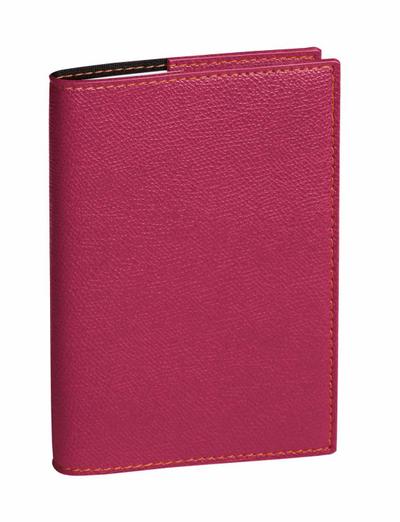 Taschenkalender Texthebdo Club himbeere 2023/2024