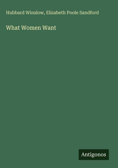 What Women Want