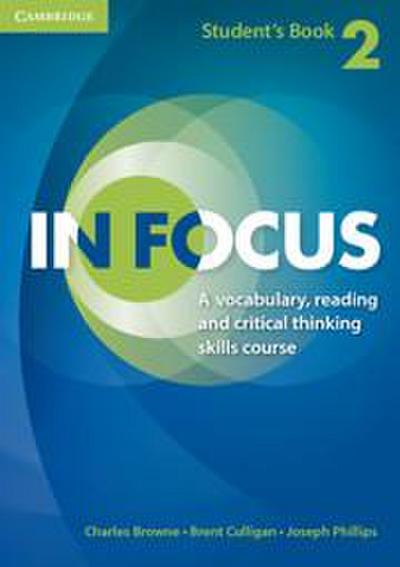 In Focus Level 2 Student’s Book Naresuan University Thai Edition
