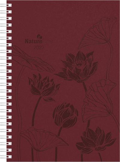 Wochenplaner Nature Line Flower Ringbuch 2027 