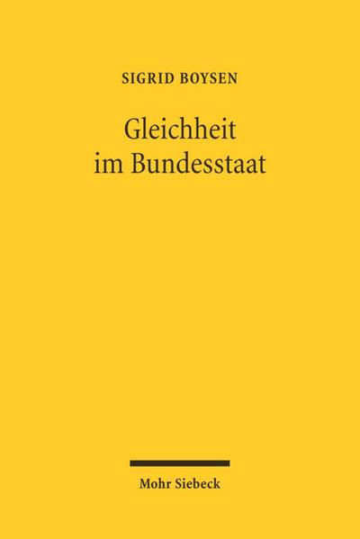 Gleichheit im Bundesstaat