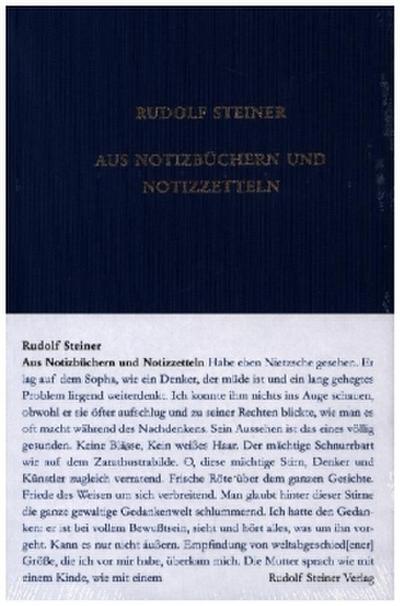 Aus Notizbüchern und Notizzetteln