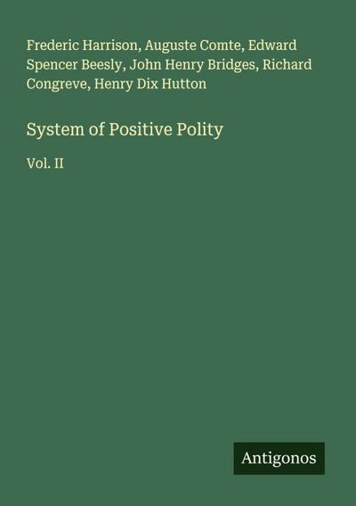 System of Positive Polity