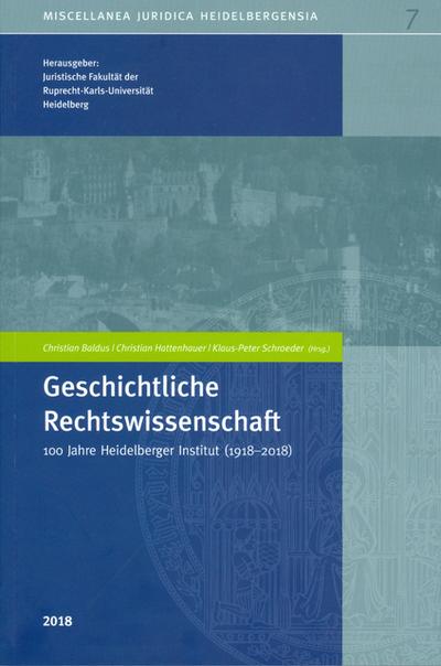 UNI 7 - Geschichtliche Rechtswissenschaft