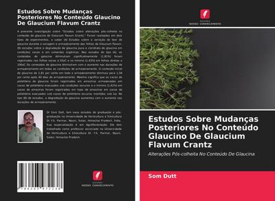 Estudos Sobre Mudanças Posteriores No Conteúdo Glaucino De Glaucium Flavum Crantz
