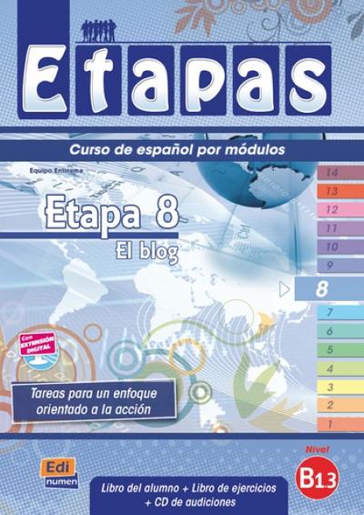 Etapas, Curso de español por módulos