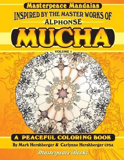Mucha Masterpeace Mandalas Coloring Book Volume 1