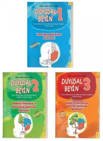 Duyusal Beyin 1, 2, 3 3 Kitap Takim Set