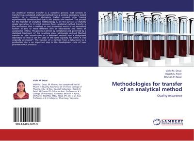 Methodologies for transfer of an analytical method