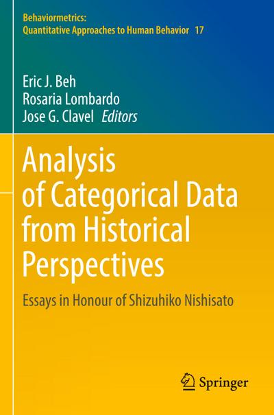 Analysis of Categorical Data from Historical Perspectives