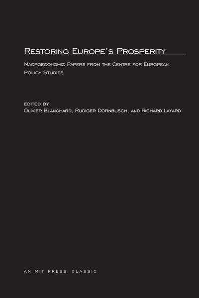 Restoring Europe’s Prosperity
