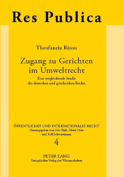 Zugang zu Gerichten im Umweltrecht