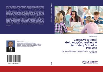 Career/Vocational Guidance/Counselling at Secondary School in Pakistan