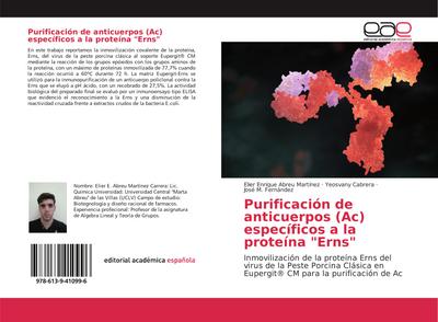 Purificación de anticuerpos (Ac) específicos a la proteína "Erns"
