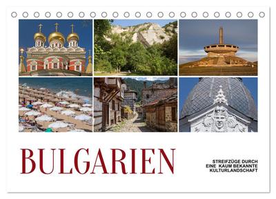 Bulgarien - Streifzüge durch eine kaum bekannte Kulturlandschaft (Tischkalender 2026 DIN A5 quer), CALVENDO Monatskalender