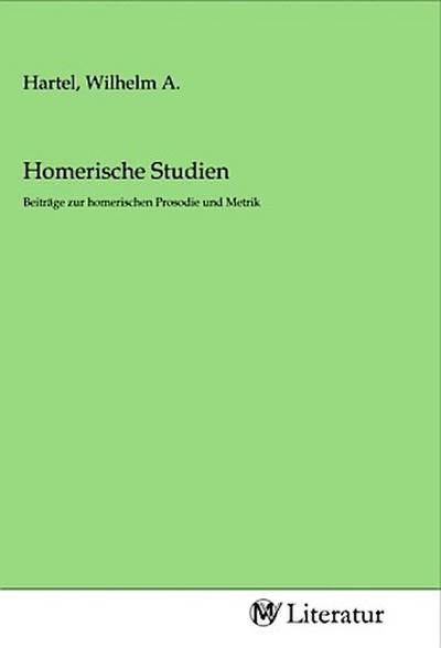 Homerische Studien