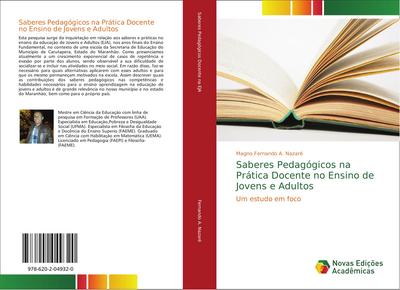 Saberes Pedagógicos E Prática Docente No Ensino De Jovens E Adultos