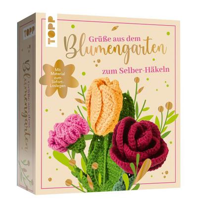 Grüße aus dem Blumengarten. Zum Selber-Häkeln