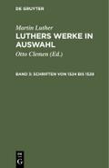 Schriften von 1524 bis 1528
