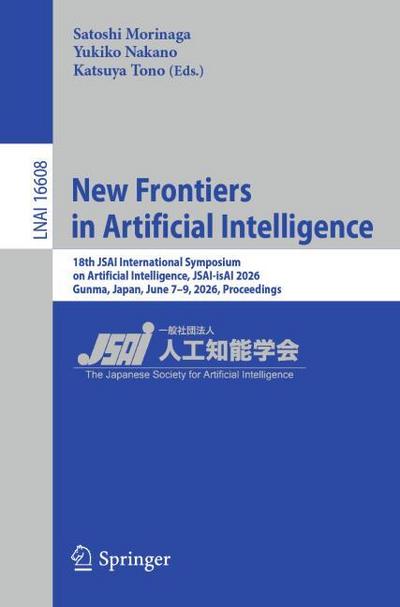 New Frontiers in Artificial Intelligence