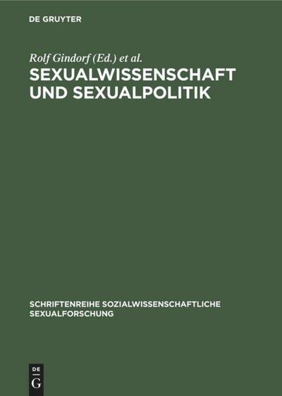 Sexualwissenschaft und Sexualpolitik