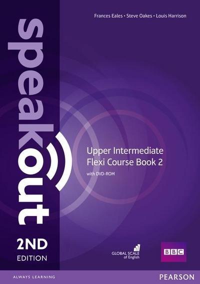 Speakout Upper Intermediate 2nd edition Flexi Course Book 2, w. DVD-ROM