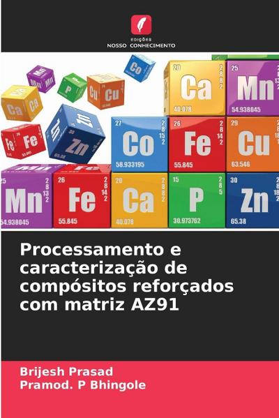 Processamento e caracterização de compósitos reforçados com matriz AZ91