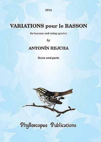 Variations pour le basson for bassoonand string quartet