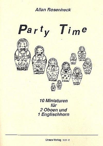 Party Time 10 Miniaturen für2 Oboen und Englischhorn