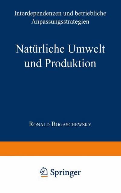 Natürliche Umwelt und Produktion