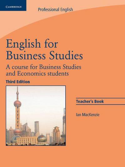 English for Business Studies Teacher’s Book