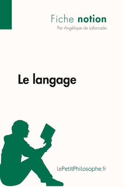 Le langage (Fiche notion)