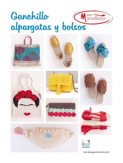 Ganchillo alpargatas y bolsos