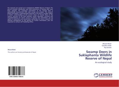 Swamp Deers in Suklaphanta Wildlife Reserve of Nepal