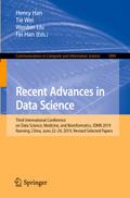 Recent Advances in Data Science