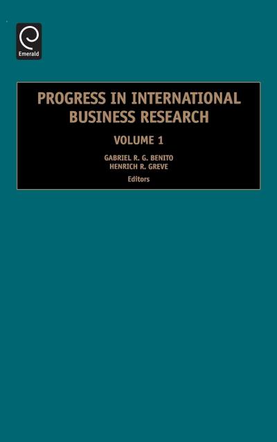 Progress in International Business Research