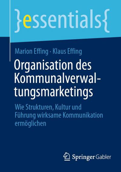 Organisation des Kommunalverwaltungsmarketings