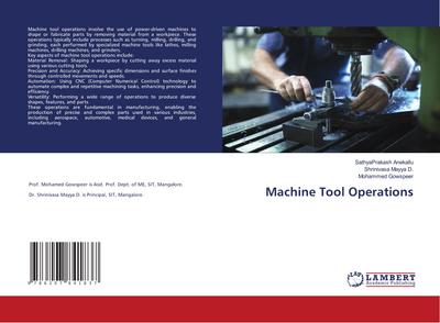 Machine Tool Operations