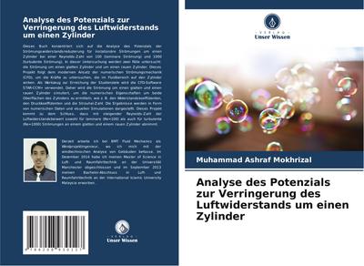Analyse des Potenzials zur Verringerung des Luftwiderstands um einen Zylinder