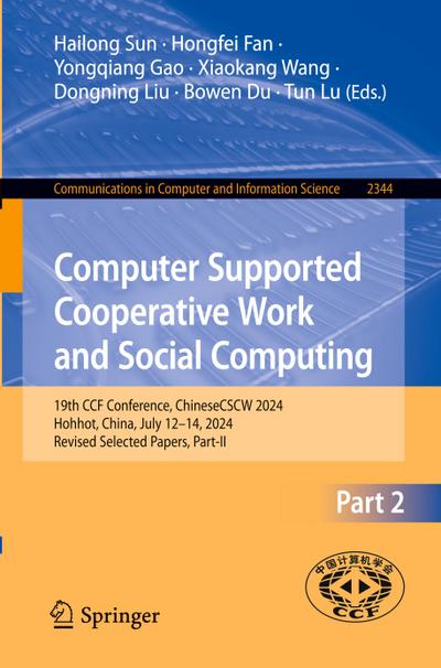 Computer Supported Cooperative Work and Social Computing