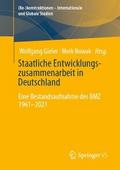 Staatliche Entwicklungszusammenarbeit in Deutschland