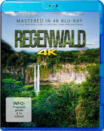 Regenwald - Rainforest 4K, 1 Blu-ray