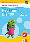 Klett Mein Test-Block: Rechnen bis 100, 2. Klasse: Die kleinen Lerndrachen, Plus Online-Übungen