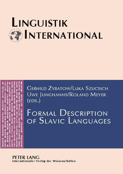 Formal Description of Slavic Languages