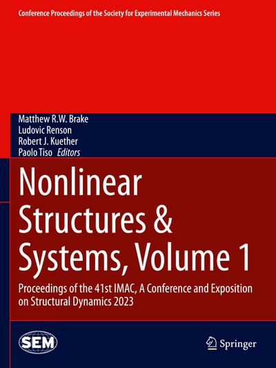 Nonlinear Structures & Systems, Volume 1