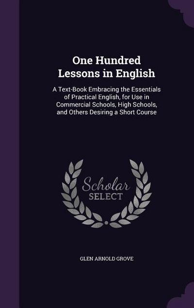One Hundred Lessons in English