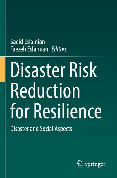 Disaster Risk Reduction for Resilience