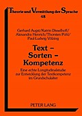 Text - Sorten - Kompetenz