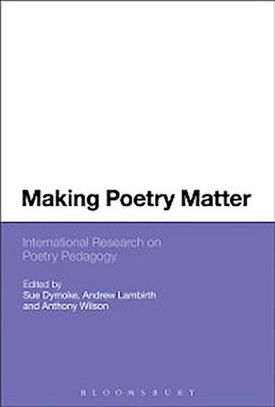 Making Poetry Matter